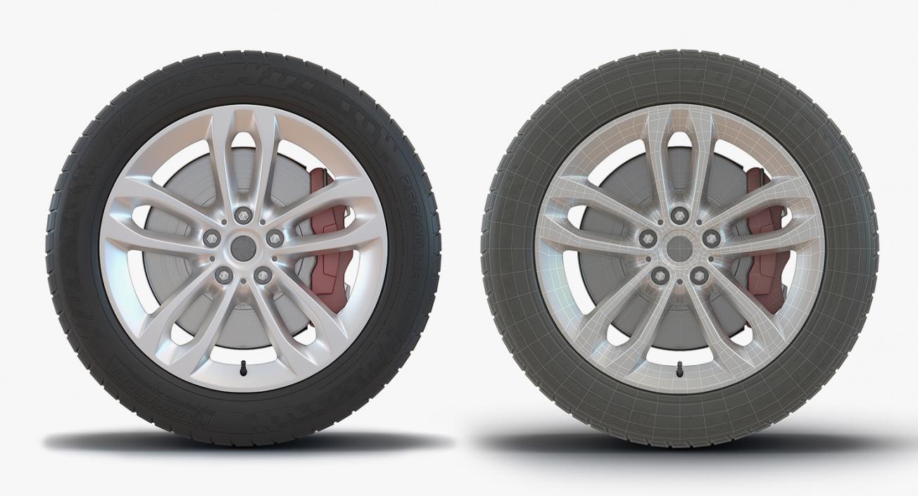 3D Wheels Big 3D Models Collection 3 model