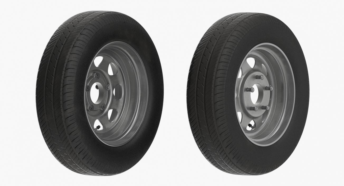 3D Wheels Big 3D Models Collection 3 model