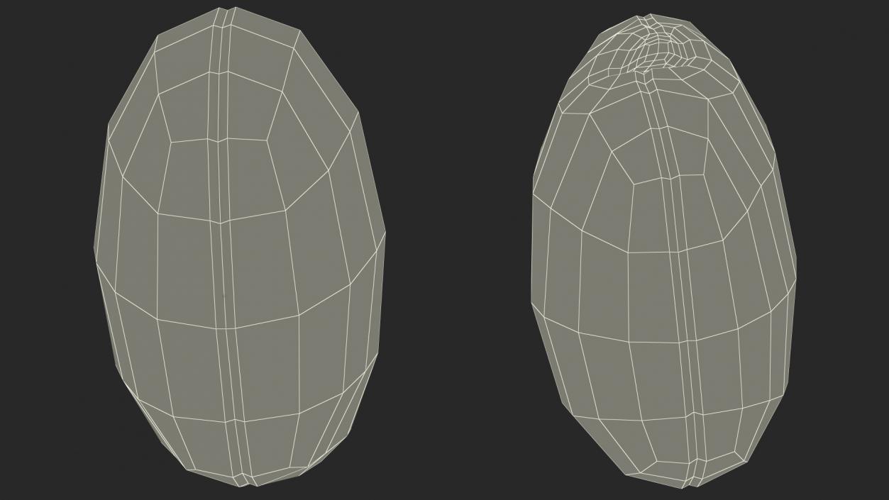 3D Green Soybean model