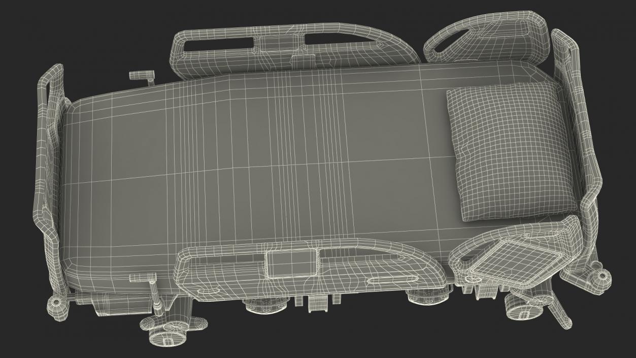 3D model Intensive Care Bed 2