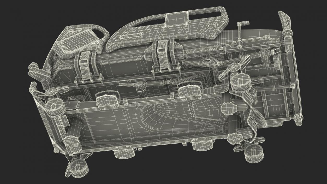 3D model Intensive Care Bed 2