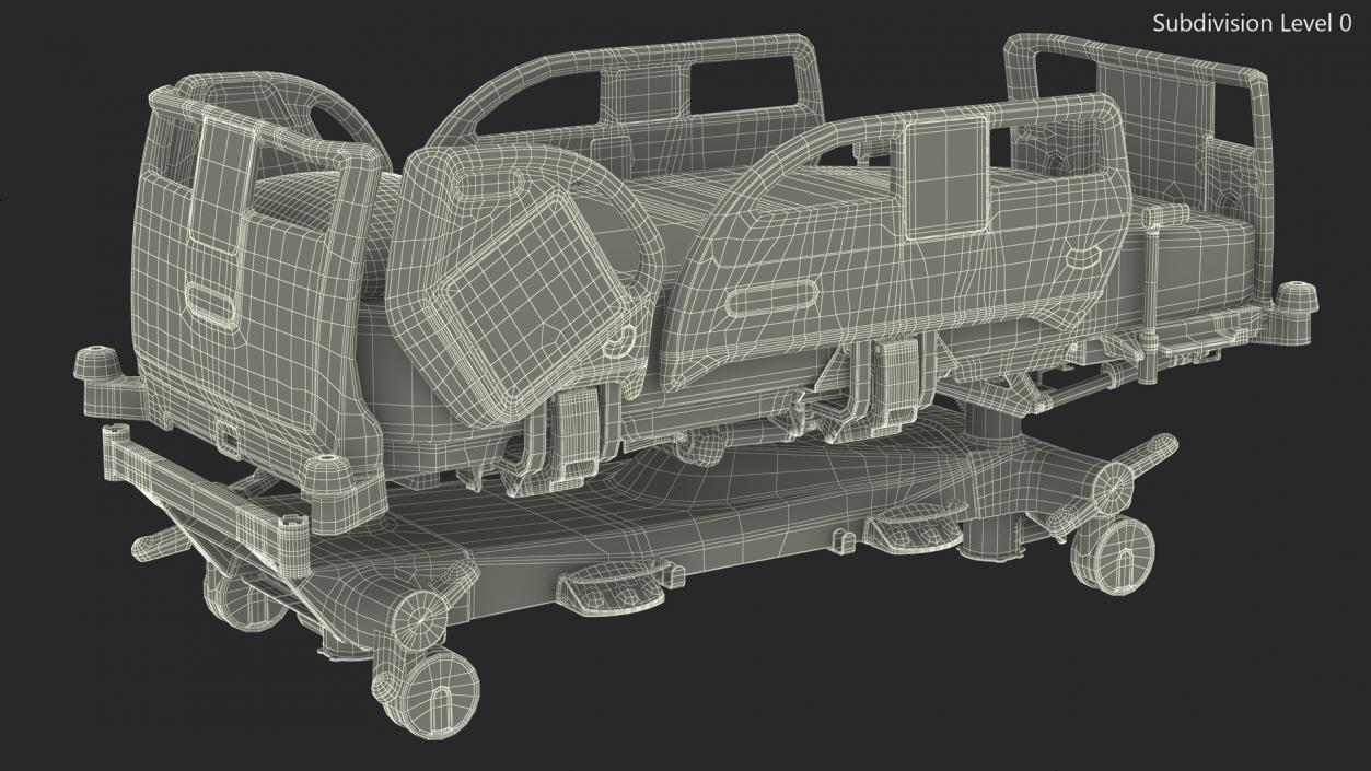 3D model Intensive Care Bed 2