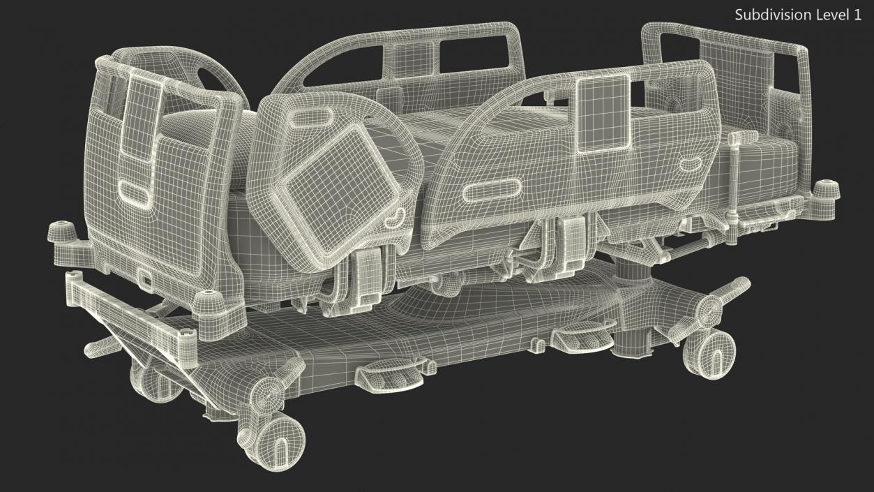 3D model Intensive Care Bed 2