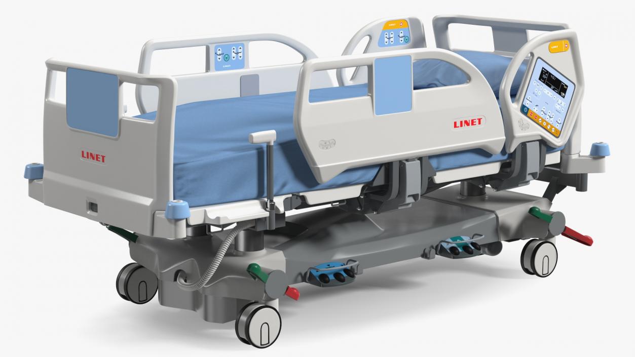 3D model Intensive Care Bed 2