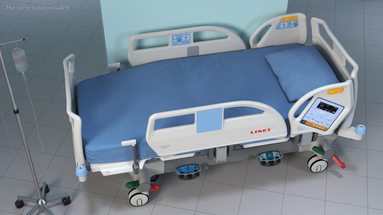 3D model Intensive Care Bed 2