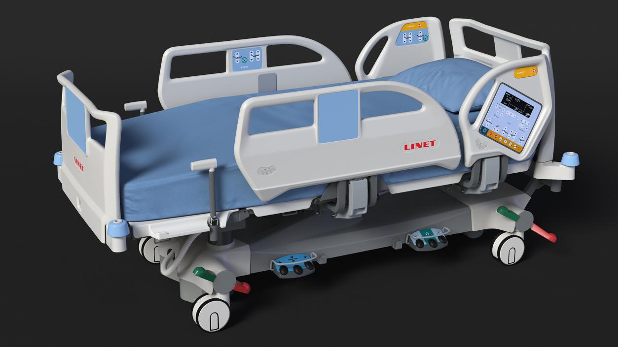 3D model Intensive Care Bed 2