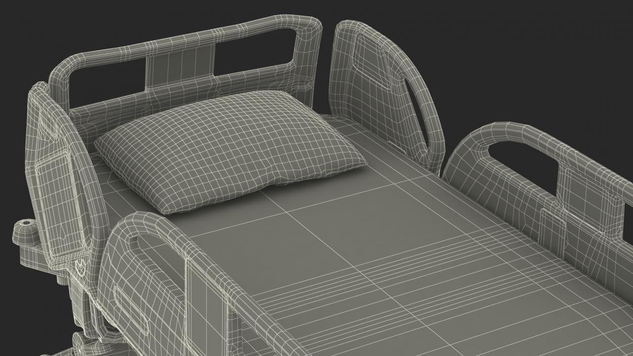 3D model Intensive Care Bed 2