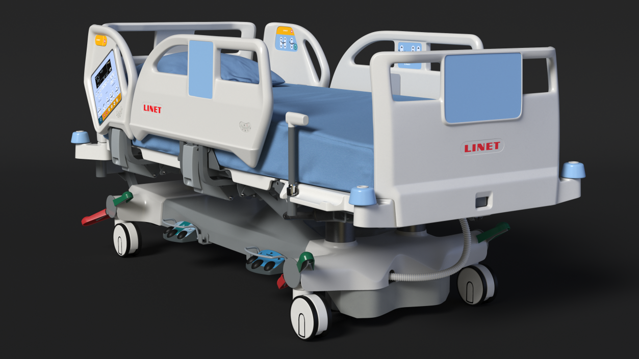 3D model Intensive Care Bed 2