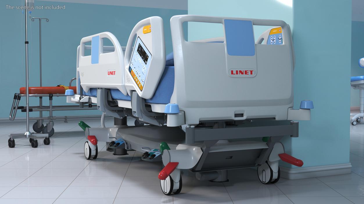 3D model Intensive Care Bed 2