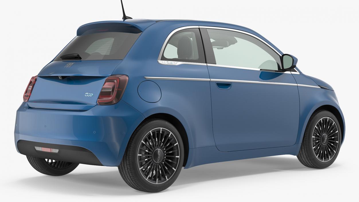 3D model Fiat 500 La Prima EV