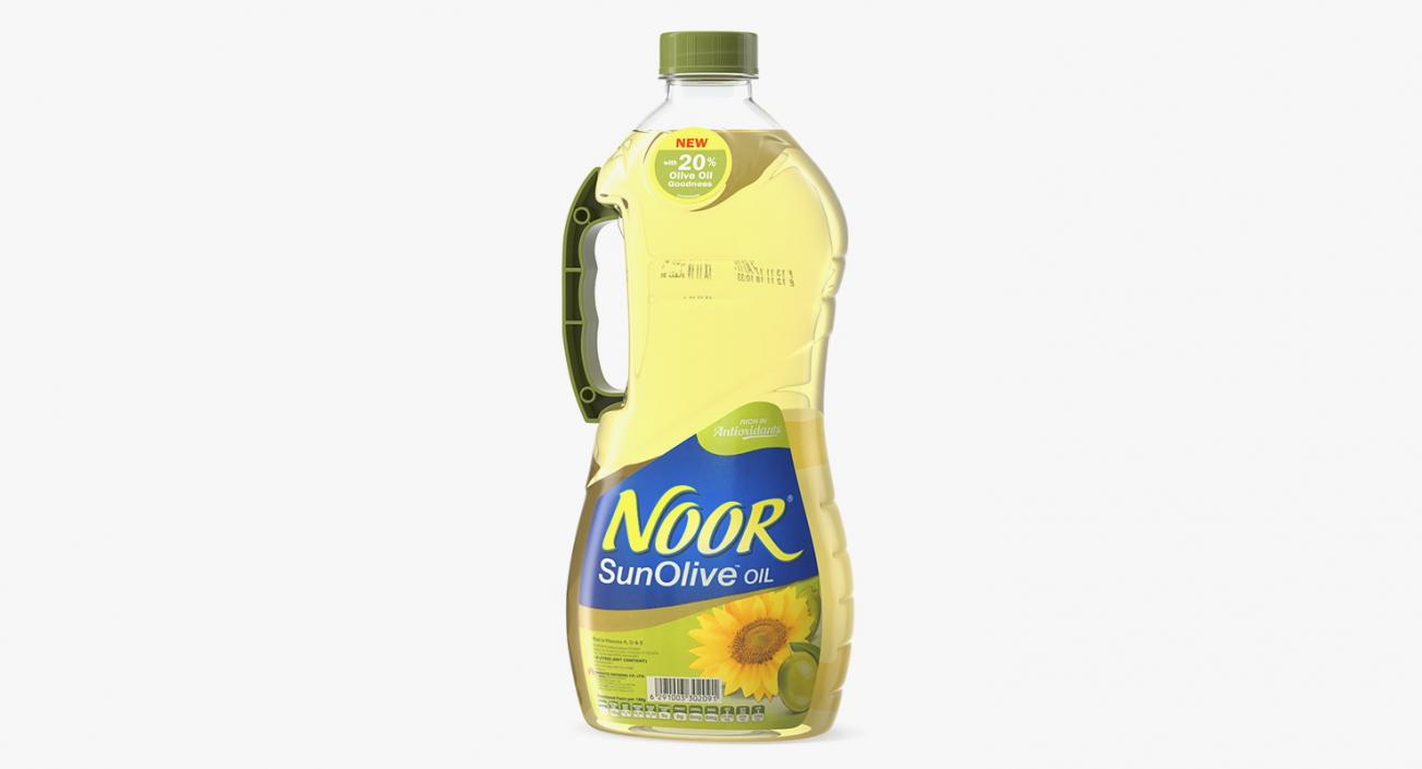 3D Noor Sun Olive Oil model