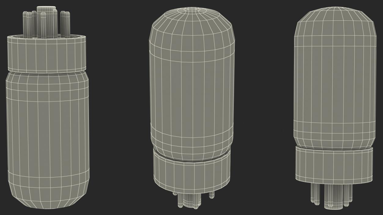 3D Vacuum Tube 6L6WGC model