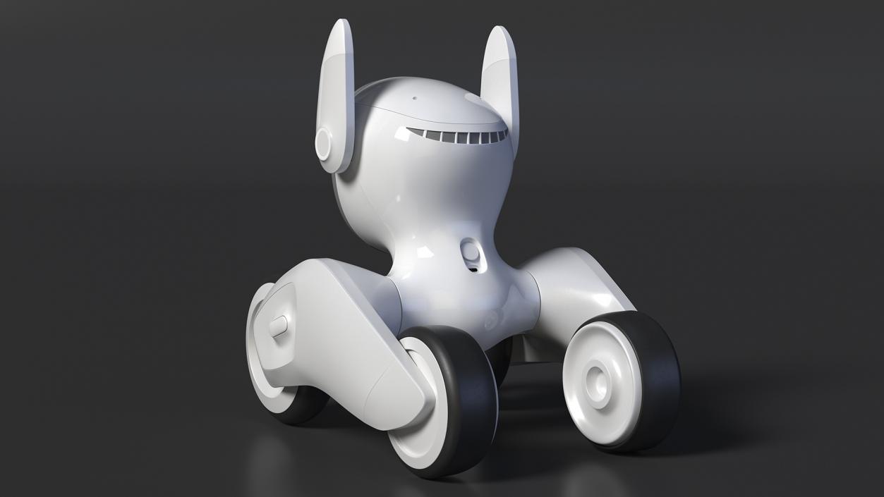 3D Robot Toy Loona Smart Petbot model