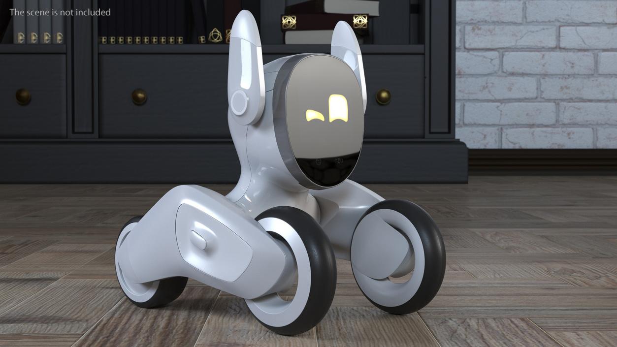 3D Robot Toy Loona Smart Petbot model