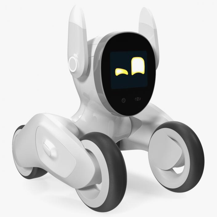 3D Robot Toy Loona Smart Petbot model