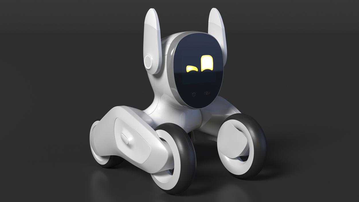 3D Robot Toy Loona Smart Petbot model