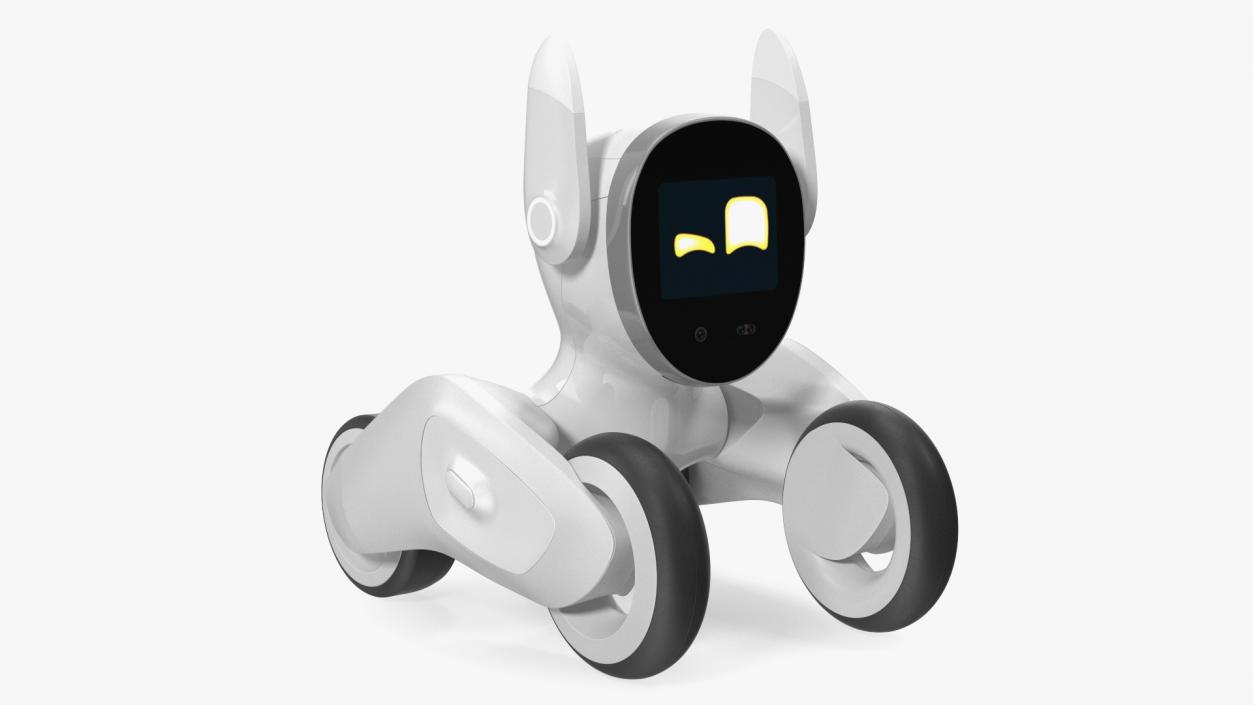 3D Robot Toy Loona Smart Petbot model