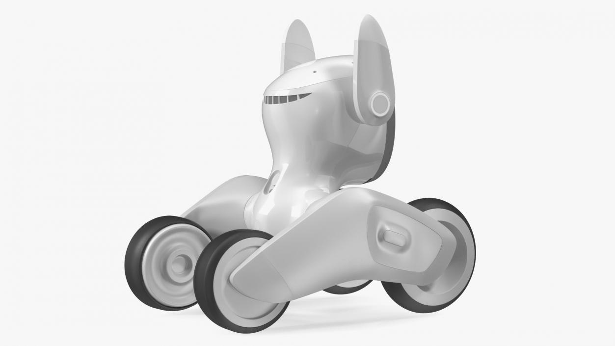 3D Robot Toy Loona Smart Petbot model