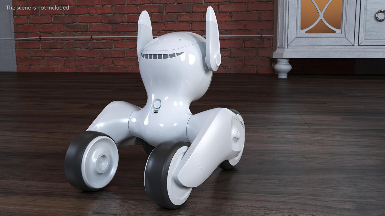 3D Robot Toy Loona Smart Petbot model