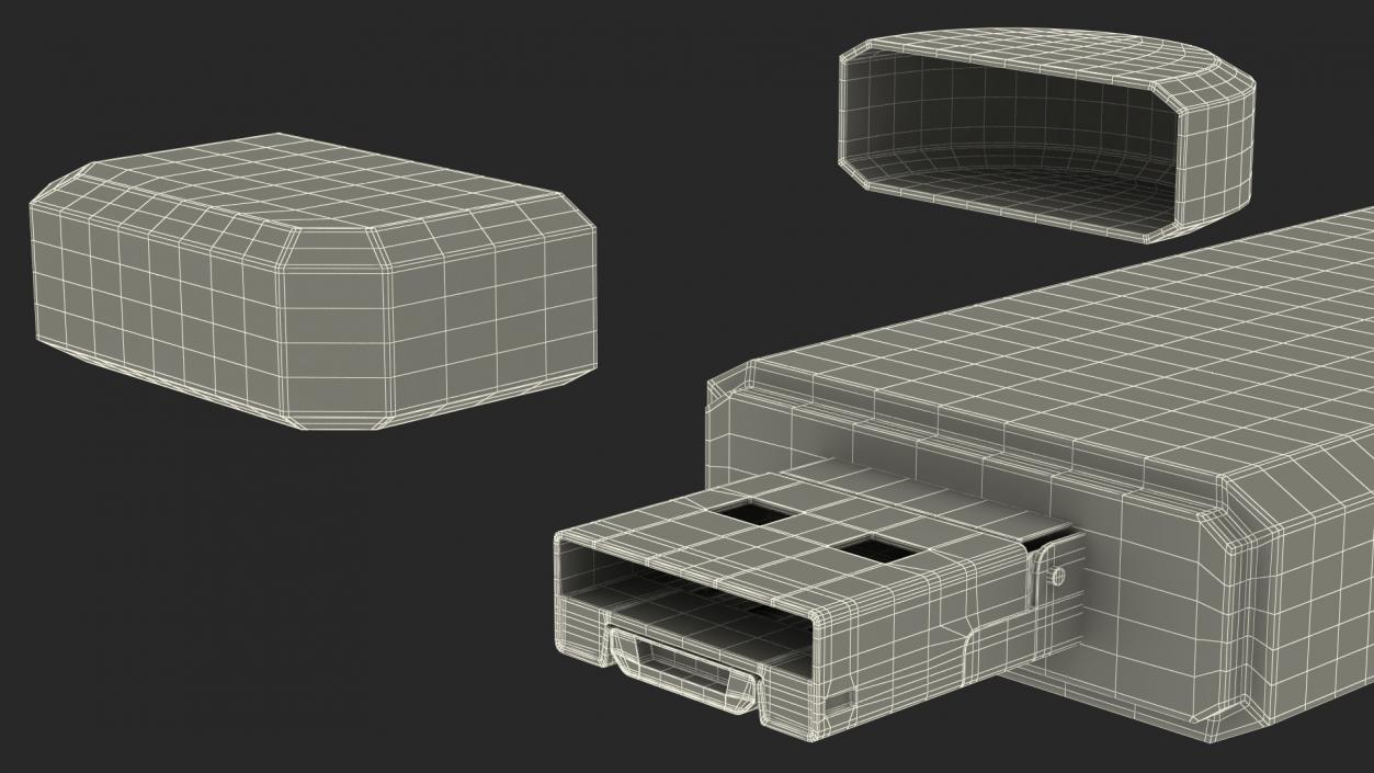 Micro Card Adapter Vanja 3D model