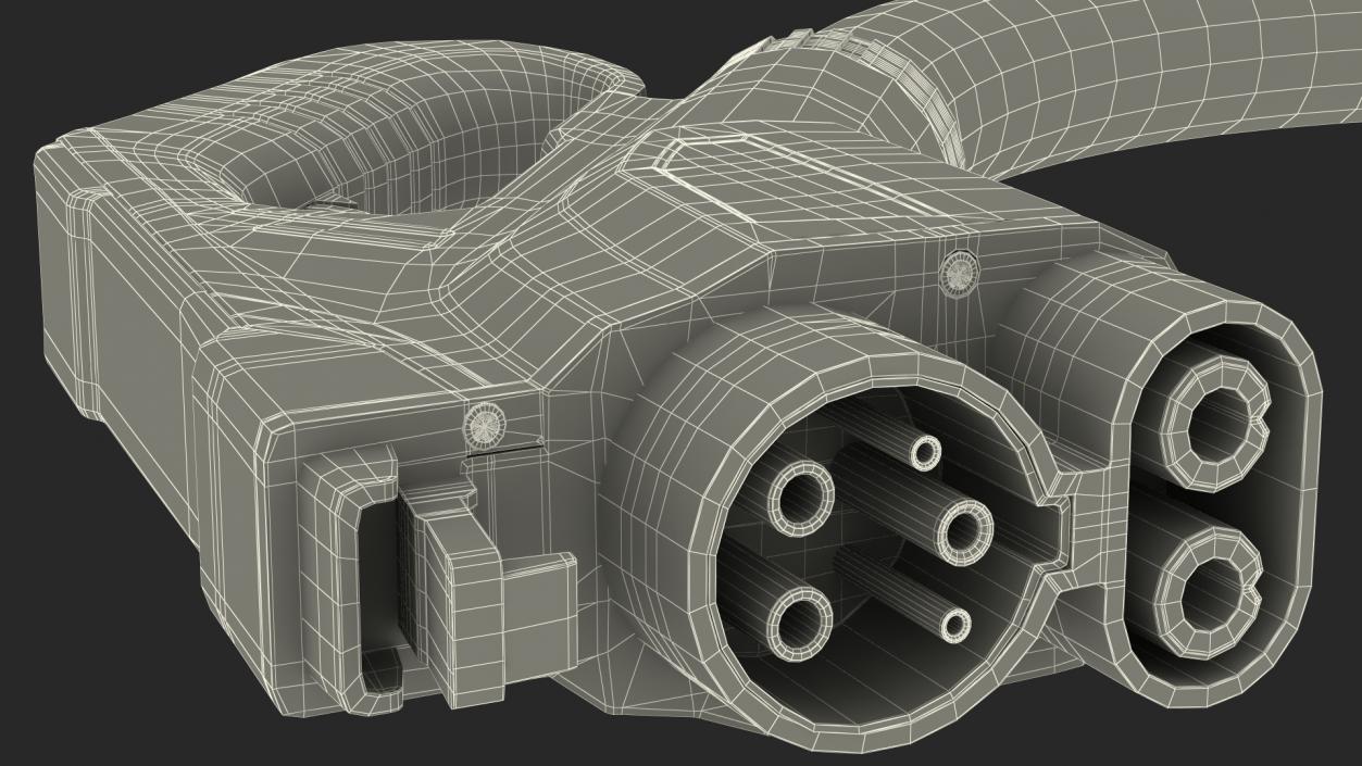 3D CCS Charge Adapter model