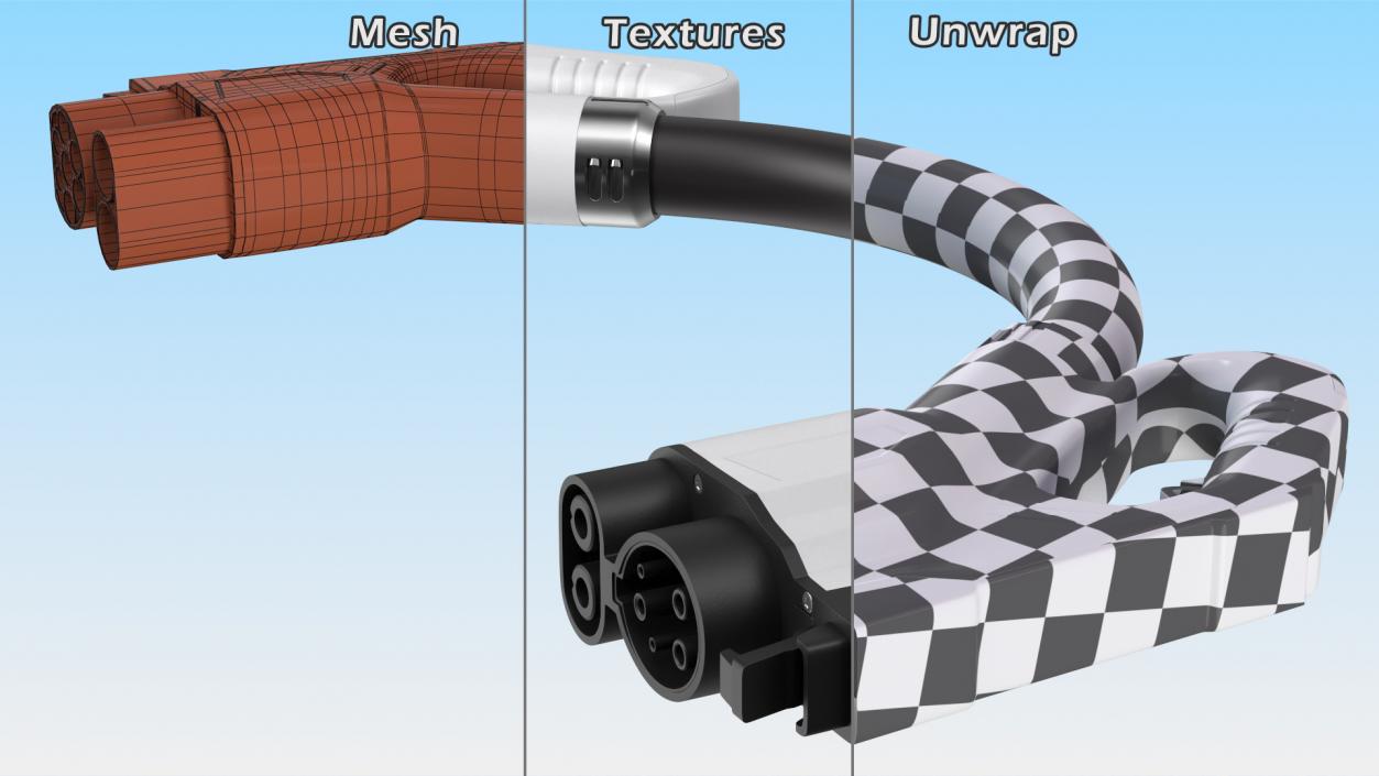 3D CCS Charge Adapter model