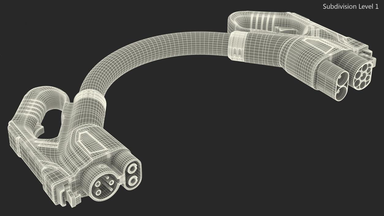 3D CCS Charge Adapter model