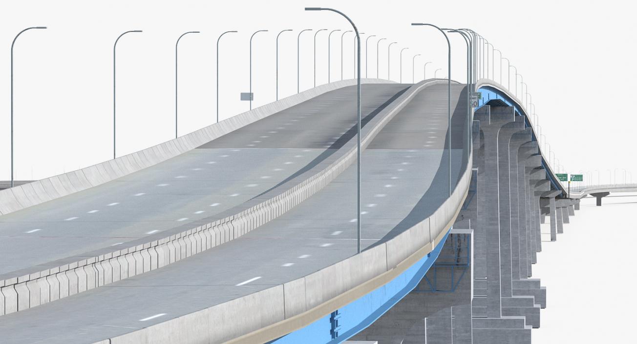 Coronado Bay Bridge 3D model