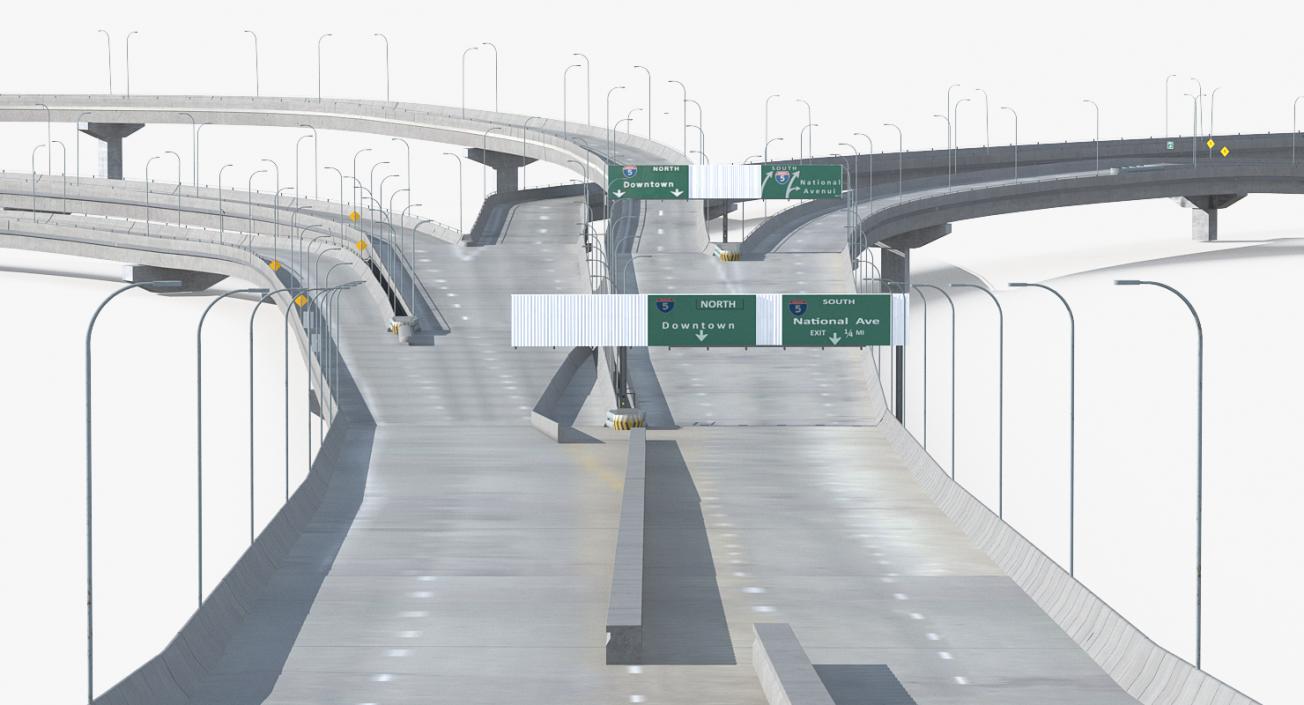 Coronado Bay Bridge 3D model