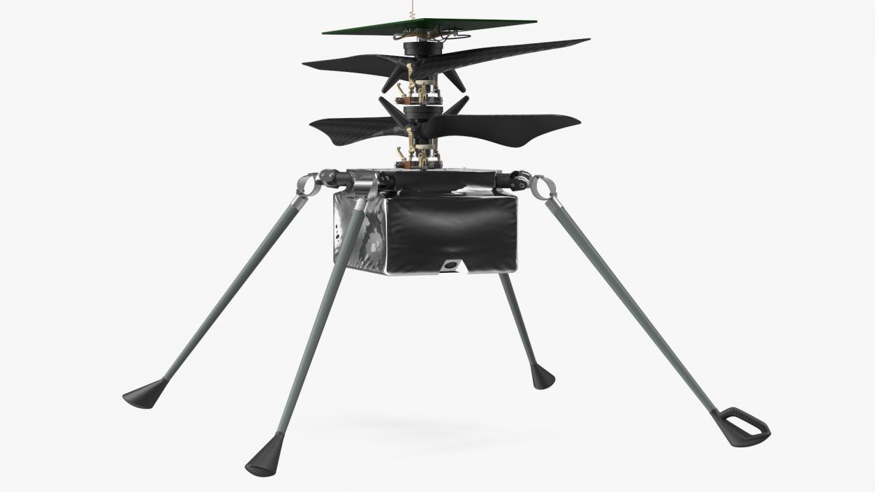 3D Ingenuity Mars Robotic Helicopter model