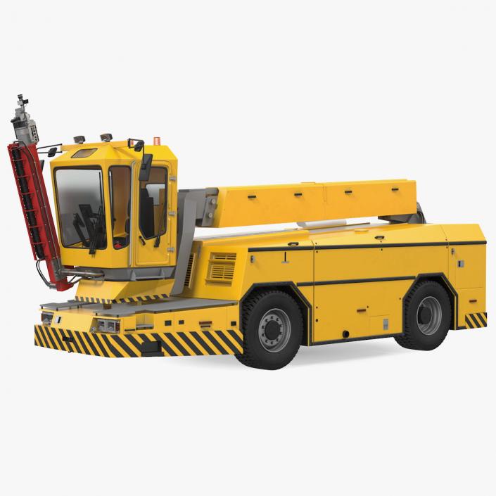 3D model Deicing Vehicle Generic Folded