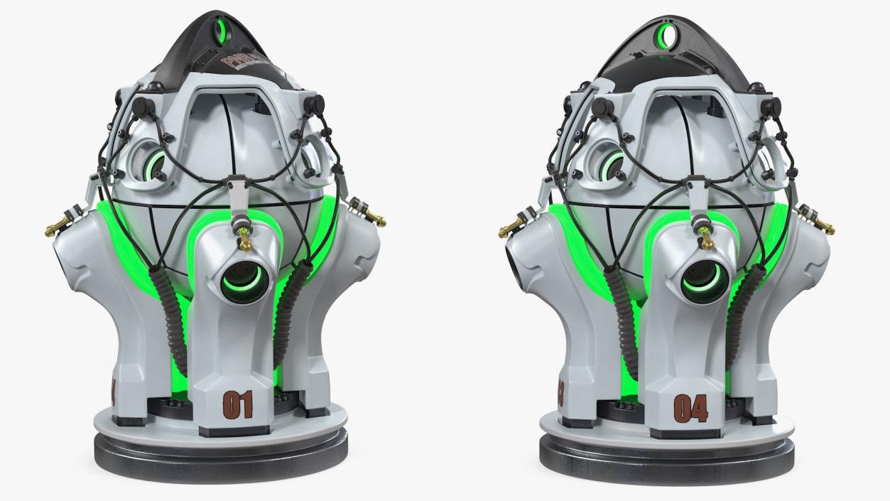 Sci Fi Nuclear Reactor 3D