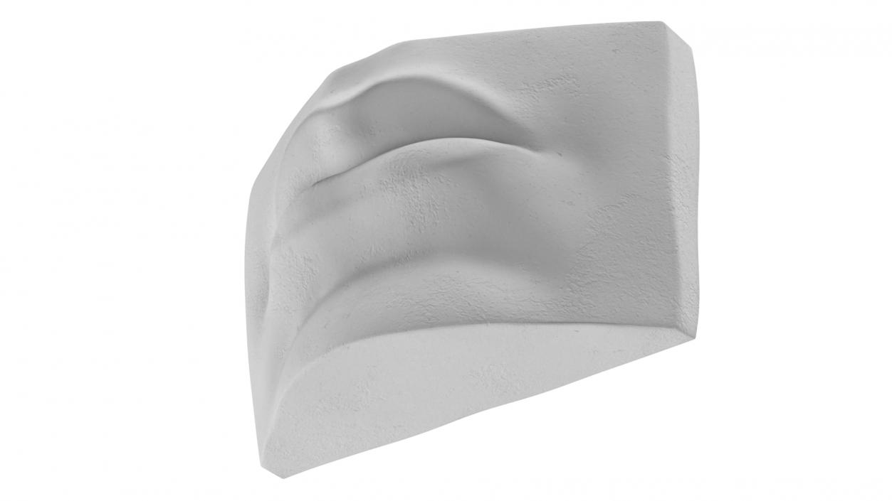 Michelangelo David lips decor Gypsum for 3D Print 3D model