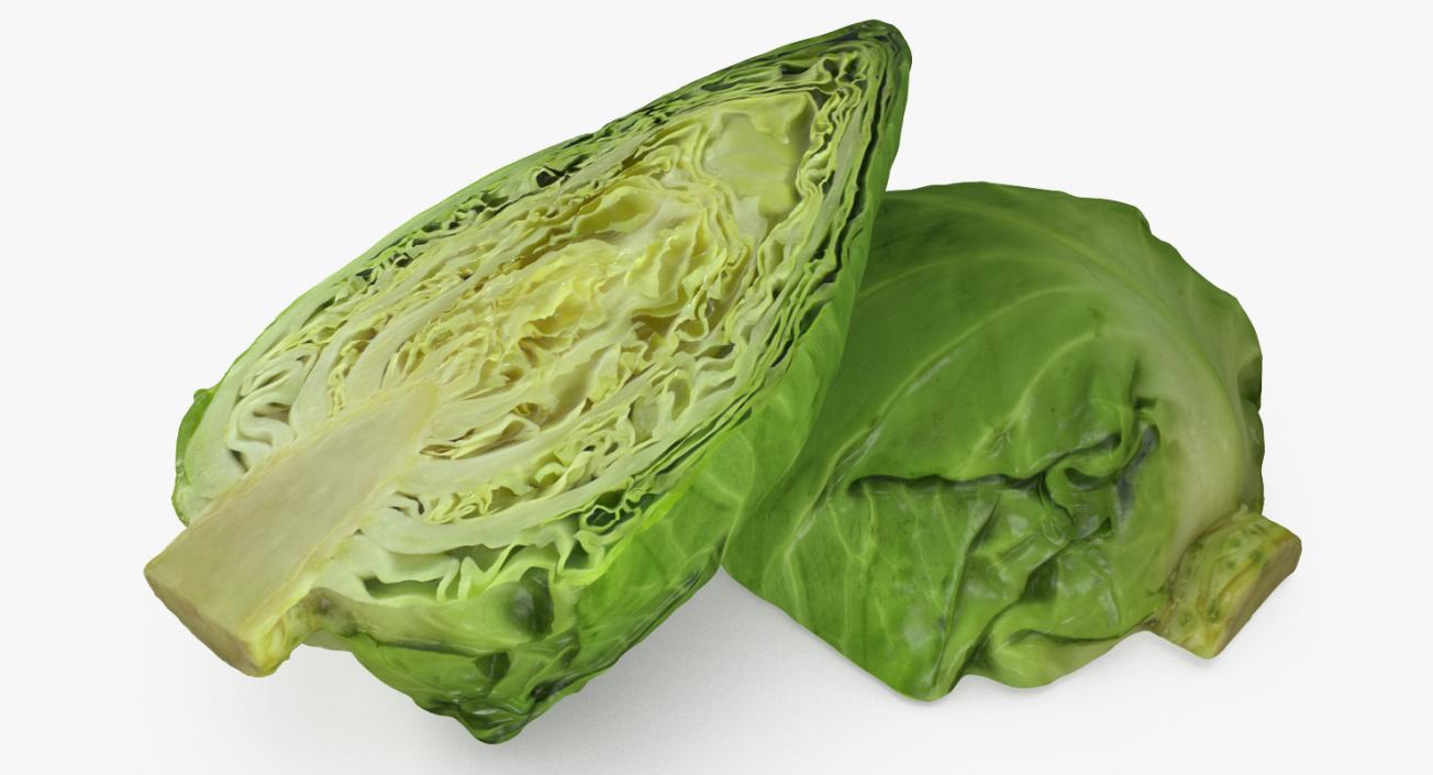 3D Salad Greens Collection model