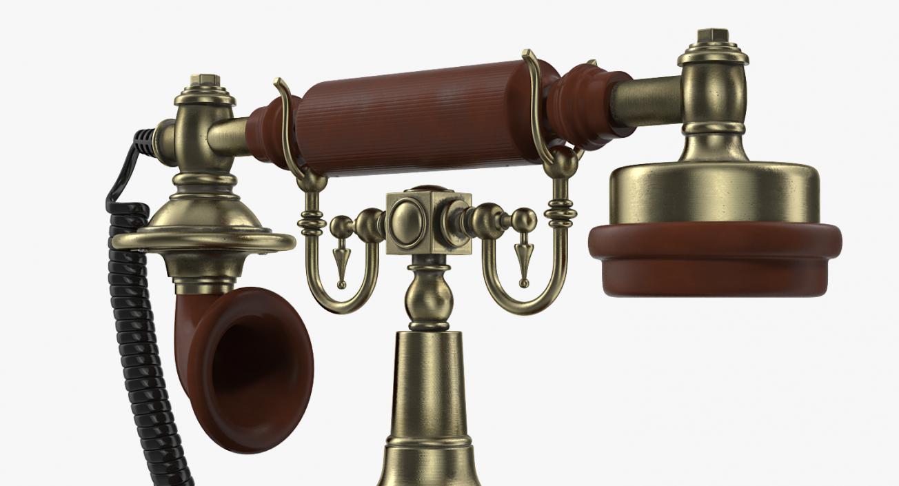 Rotary Phones 3D Models Collection 3D model