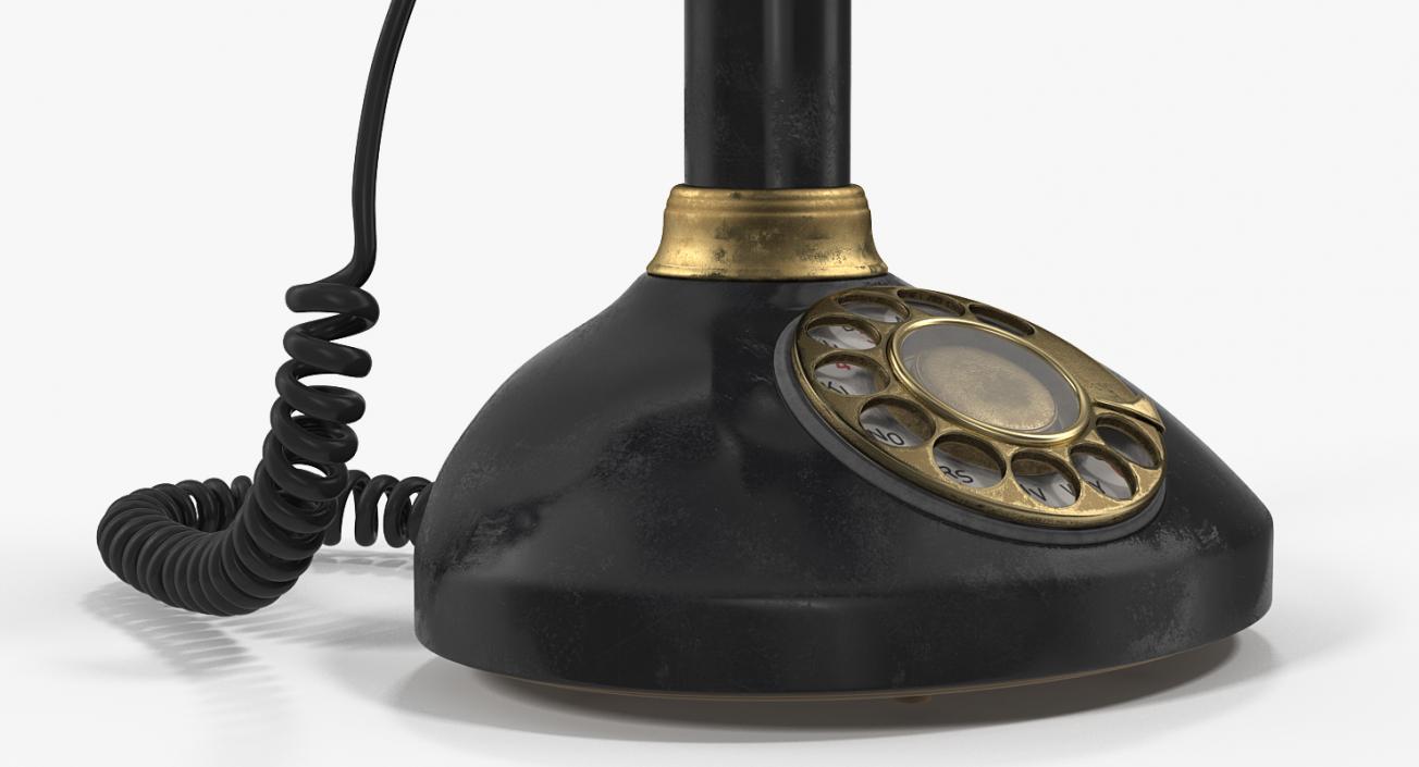 Rotary Phones 3D Models Collection 3D model