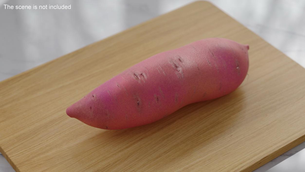 3D Sweet Potato Red