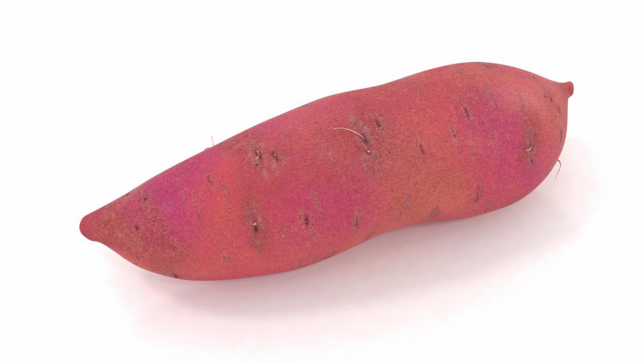 3D Sweet Potato Red