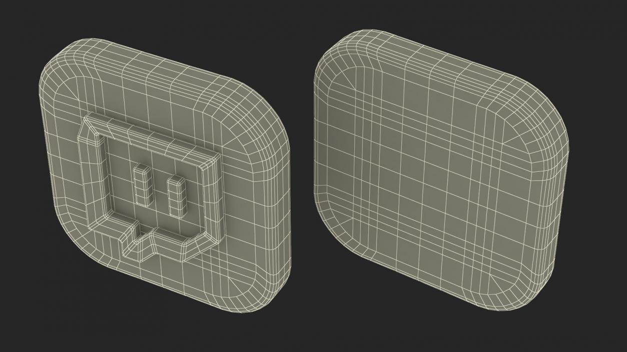 3D Twitch Social Media Icon 2