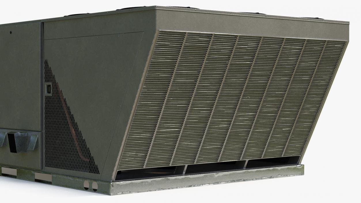 3D Industrial Rooftop Air Conditioning System New