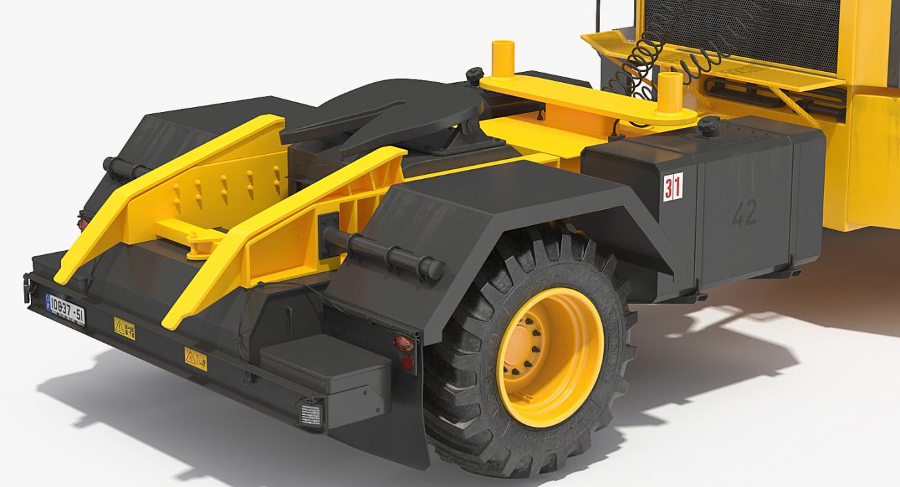 Forage Harvester CMC Saturne 5800 Clean 3D model