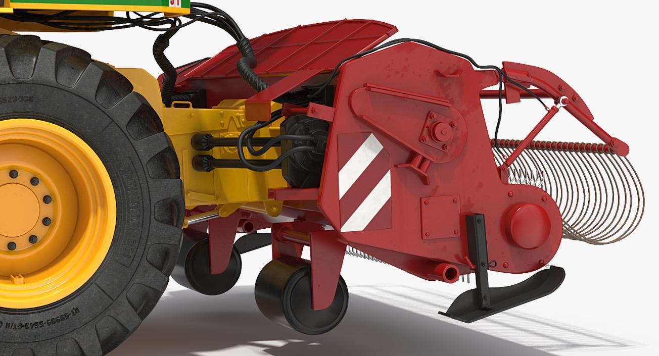 Forage Harvester CMC Saturne 5800 Clean 3D model