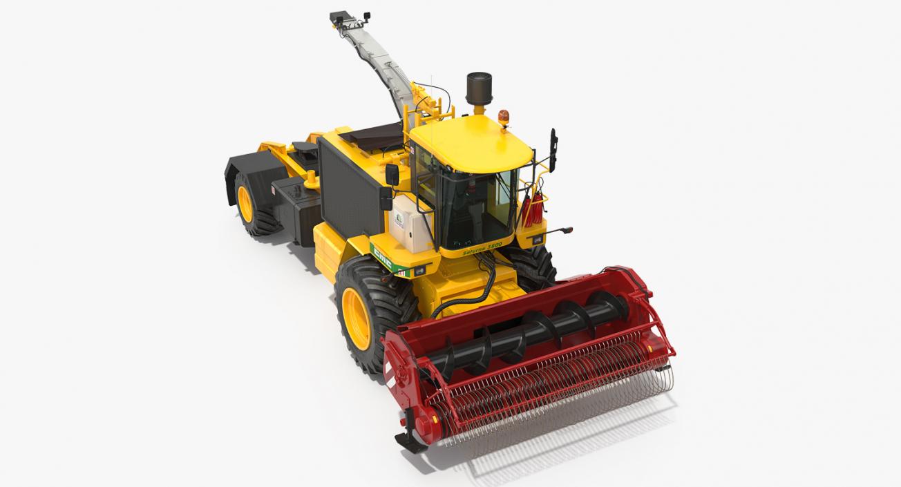 Forage Harvester CMC Saturne 5800 Clean 3D model