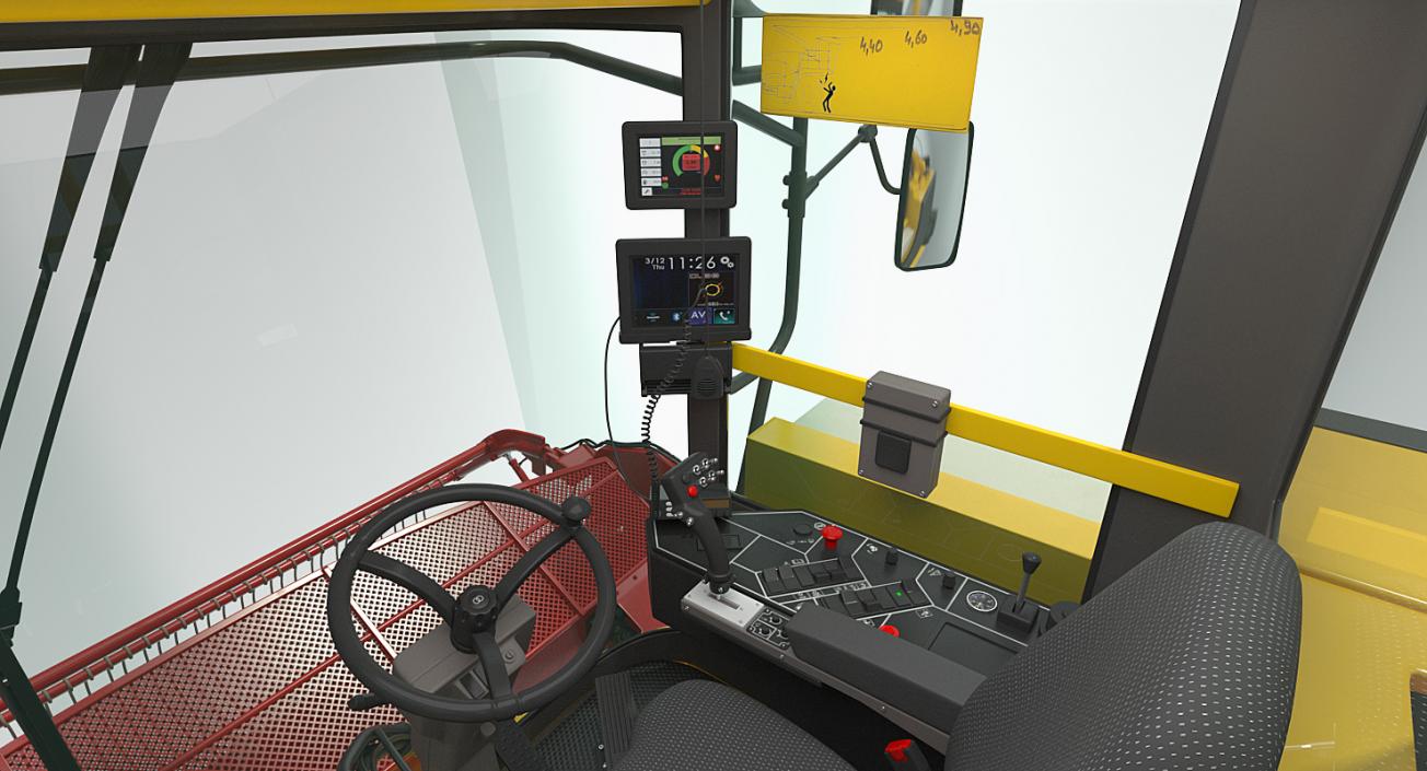 Forage Harvester CMC Saturne 5800 Clean 3D model