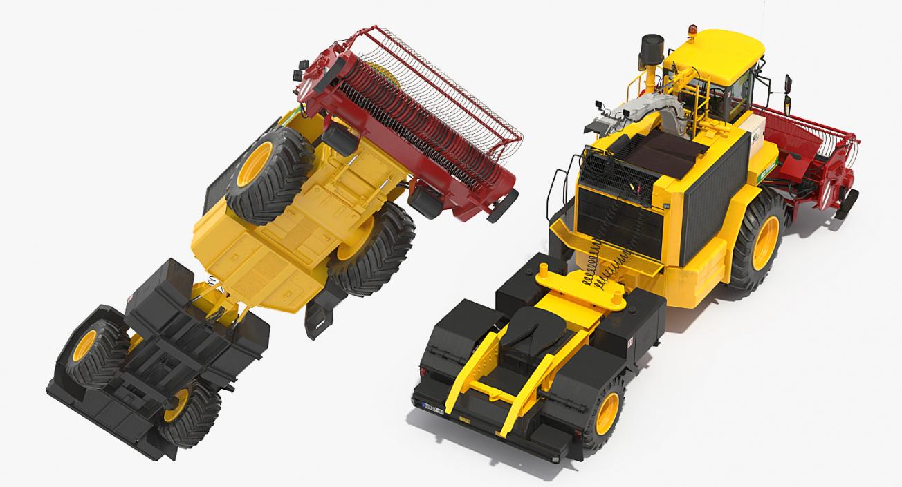 Forage Harvester CMC Saturne 5800 Clean 3D model