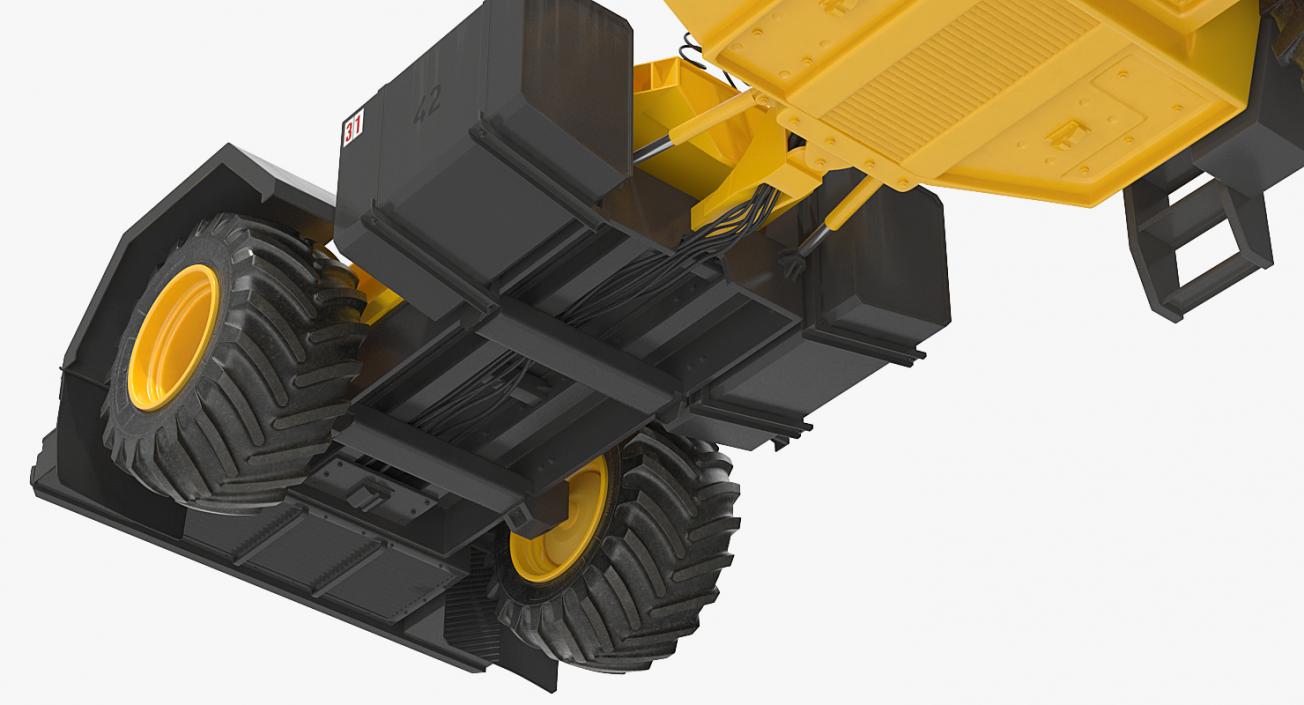 Forage Harvester CMC Saturne 5800 Clean 3D model