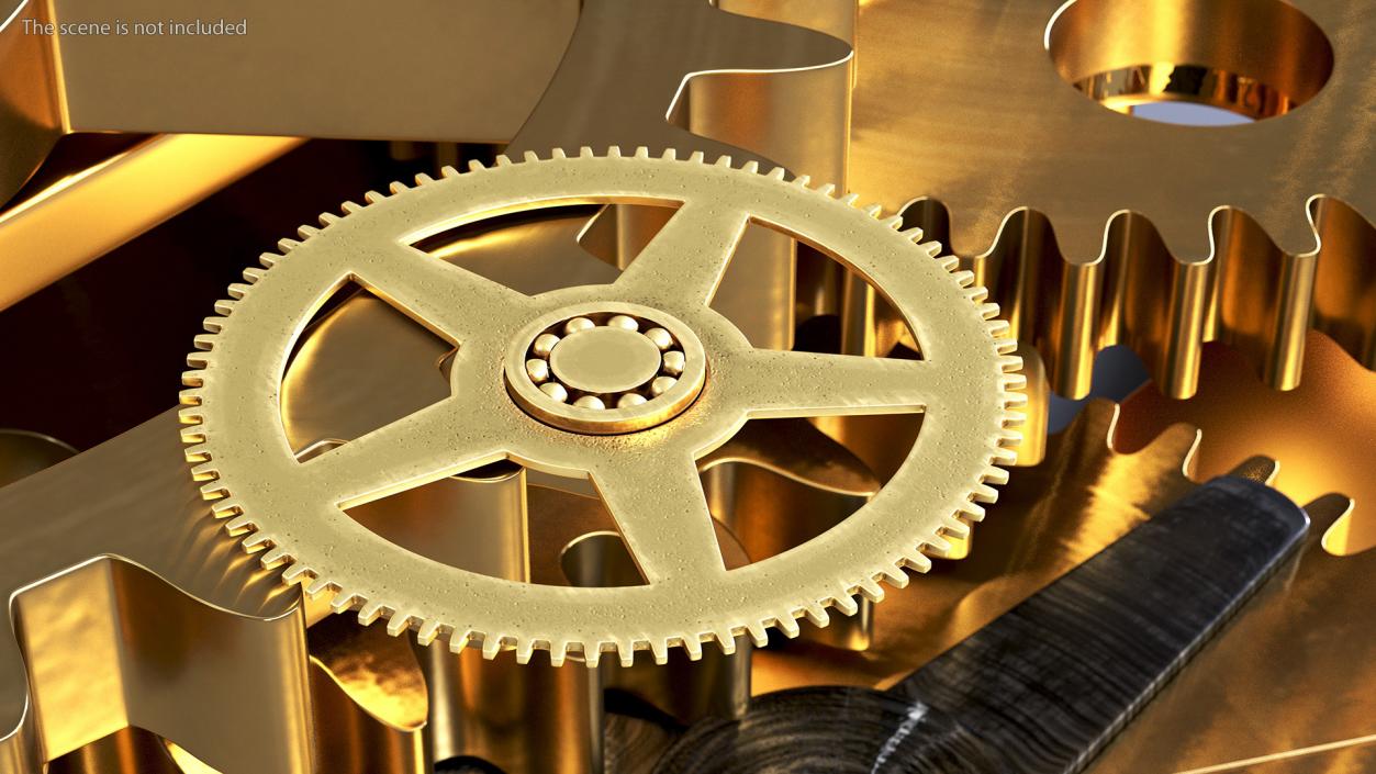 Clock Mechanisms Collection 6 3D model