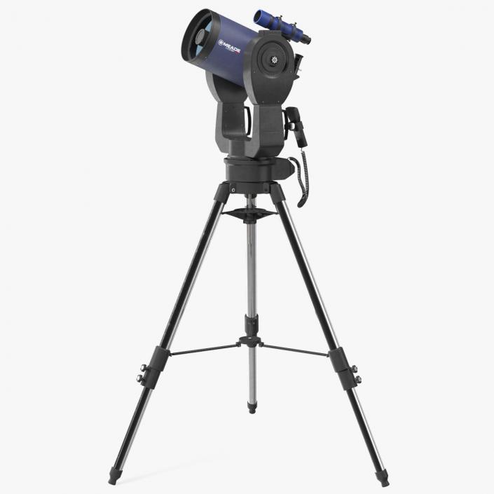 3D Meade LX200 8 Inch Telescope with Field Tripod