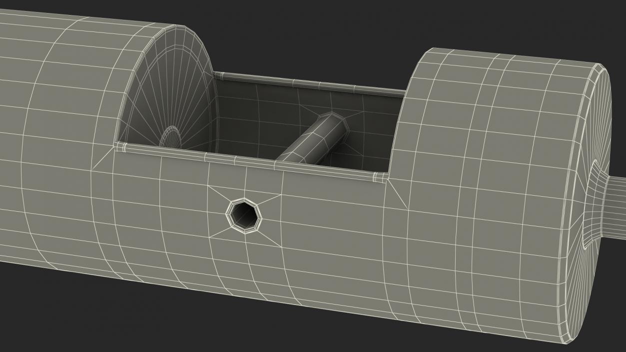 Steel Log Bar for Training 10 Inch 3D model