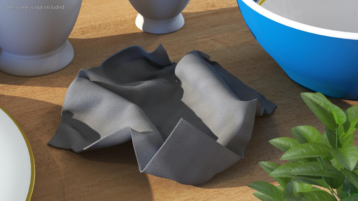 3D model Universal Wipes Grey